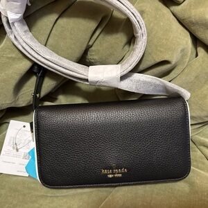 Kate Spade Black Leather Wallet